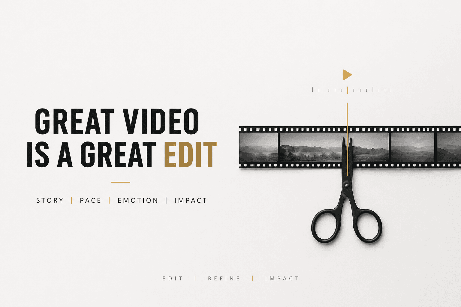 Why Great Video Editing Is More Than Just Cutting Clips